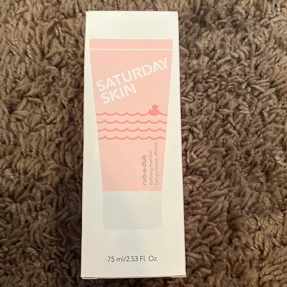 Saturday skin refining peel gel
